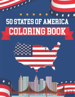 Bertrand.pt - 50 States Of America Coloring Book