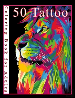 Bertrand.pt - 50 Tattoo Coloring Book For Adults
