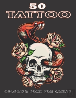 Bertrand.pt - 50 Tattoo Coloring Book For Adults