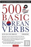 500 Basic Korean Verbs