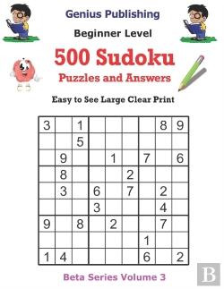 Bertrand.pt - 500 Beginner Sudoku Puzzles And Answers Beta Series Volume 3