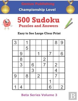 Bertrand.pt - 500 Championship Sudoku Puzzles And Answers Beta Series Volume 3