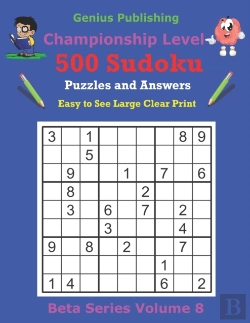 Bertrand.pt - 500 Championship Sudoku Puzzles And Answers Beta Series Volume 8