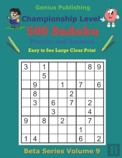 Bertrand.pt - 500 Championship Sudoku Puzzles And Answers Beta Series Volume 9