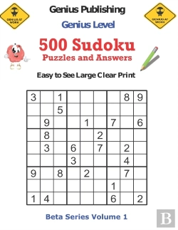 Bertrand.pt - 500 Genius Level Sudoku Puzzles And Answers Beta Series Volume 1