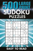 500 Large Print Sudoku Puzzles