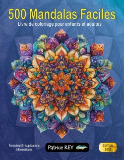 Bertrand.pt - 500 Mandalas Faciles : Édition 2025