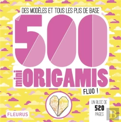 Bertrand.pt - 500 Mini Origamis Fluo !