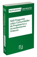 500 Preguntas Sobre Comunidades De Propietarios Y Arrendamientos Urbanos