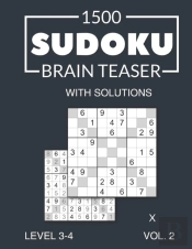 500 Sudoku Brain Teaser Samurai With Solutions