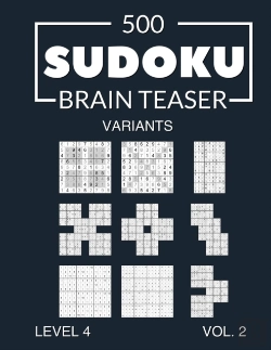 Bertrand.pt - 500 Sudoku Brain Teaser Variants Level 4 Vol. 2
