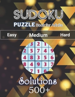 Bertrand.pt - 500+ Sudoku Puzzle Book For Adults Easy Medium Hard Solution