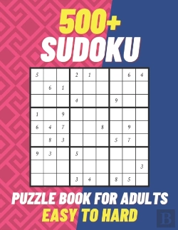 Bertrand.pt - 500+ Sudoku Puzzle Book For Adults - Easy To Hard