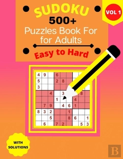 Bertrand.pt - 500+ Sudoku Puzzle Book For Adults Easy To Hard