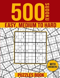 Bertrand.pt - 500 Sudoku Puzzles Book Easy To Hard With Answers