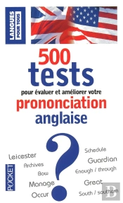 500 Tests De Prononciation Anglaise