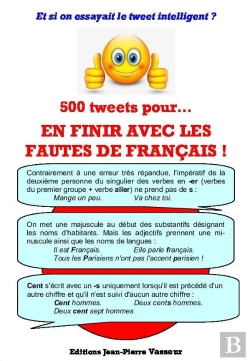 Bertrand.pt - 500 Tweets Pour... En Finir Avec Les Fautes De Francais!