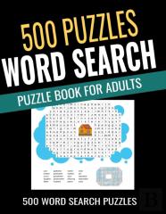 500 Word Search Puzzle Book For Adults
