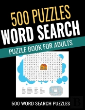 500 Word Search Puzzle Book For Adults