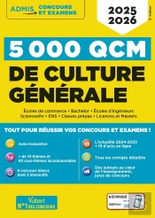 5000 Qcm De Culture Générale + Application Digischool : Concours Et Examens 2026-2027 - Testez Votre Culture Générale + Actu En Ligne Mois Par Mois