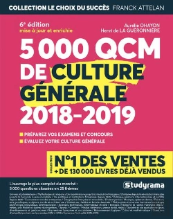 Bertrand.pt - 5000 Qcm De Culture Générale (Édition 2018/2019)