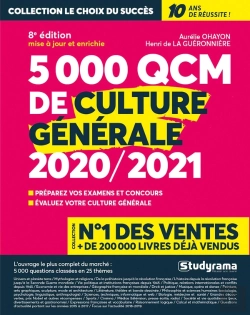 Bertrand.pt - 5000 Qcm De Culture Générale (Édition 2020/2021)