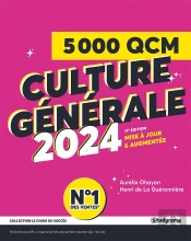 5000 Qcm De Culture Générale (Édition 2023/2024)