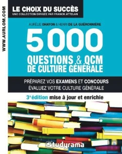 Bertrand.pt - 5000 Questions Et Qcm De Culture Générale (2e Édition)