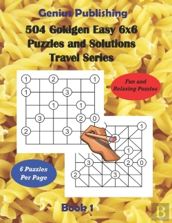Bertrand.pt - 504 Gokigen Easy 6x6 Puzzles And Solutions Travel Series Book 1
