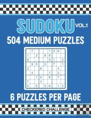 504 Medium Sudoku Puzzles Volume 1