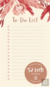 52 Lists To Do List Notepad