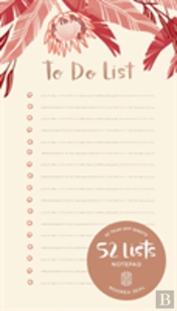 Bertrand.pt - 52 Lists To Do List Notepad