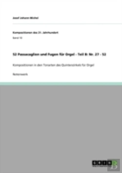 Bertrand.pt - 52 Passacaglien Und Fugen Far Orgel - Teil B