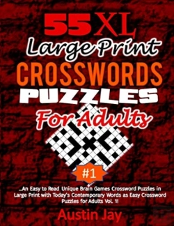 Bertrand.pt - 55 Xl Large Print  Crossword Puzzles For Adults