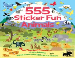 555 Sticker Fun - Animals Activity Book