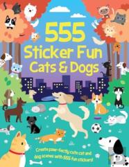 555 Sticker Fun - Cats & Dogs Activity Book