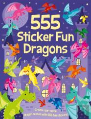 555 Sticker Fun Dragons