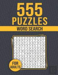 555 Word Search Puzzles For Adults