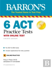 6 Act Practice Tests With Online Test