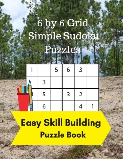 Bertrand.pt - 6 By 6 Grid Simple Sudoku Puzzles