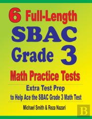 6 Full-Length Sbac Grade 3 Math Practice Tests