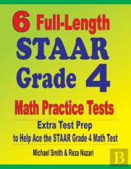 6 Full-Length Staar Grade 4 Math Practice Tests