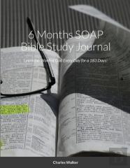 6 Month Soap Bible Study Journal