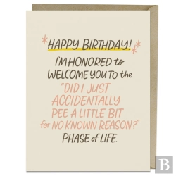 Bertrand.pt - 6-Pack Em & Friends Accidentally Pee Years Old Birthday Cards