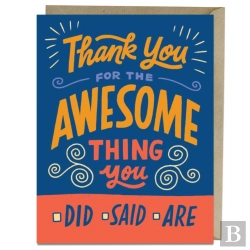 Bertrand.pt - 6-Pack Em & Friends Awesome Thank You Cards