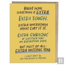 Bertrand.pt - 6-Pack Em & Friends Extra Missing You Greeting Cards