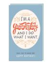 6-Pack Em & Friends I'M A Grown-Ass Lady - Birthday Sticker Cards