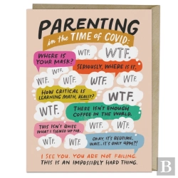 Bertrand.pt - 6-Pack Em & Friends Parenting In The Time Of Covid Greeting Cards