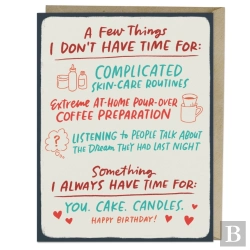 Bertrand.pt - 6-Pack Em & Friends You Cake Candles Birthday Greeting Cards