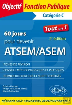 Bertrand.pt - 60 Jours Pour Devenir Atsem/Asem (2e Édition)